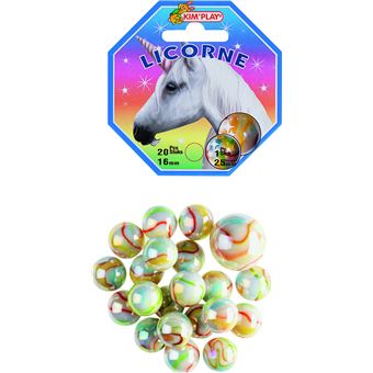 20 avec 1 billes licorne - 1