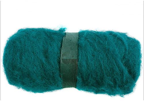 Colortime laine cardée verte 100 gr