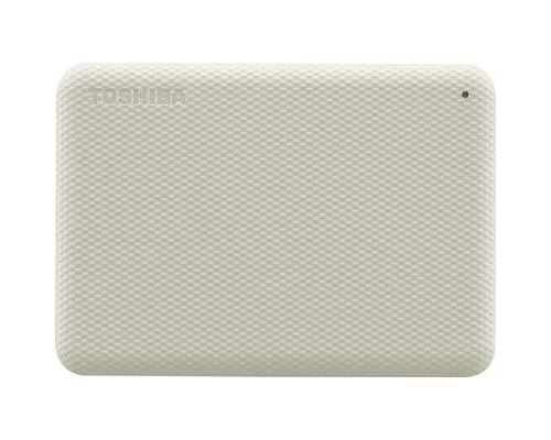 Toshiba Canvio Advance - Disque dur - 4 To - externe (portable) - 2.5 - USB 3.2 Gen 1 - beige clair