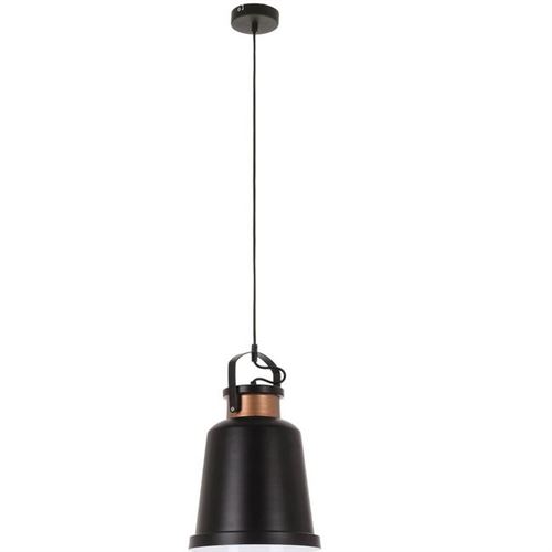Homemania Lampe à Suspension Herman - Noir - 26,5 x 26,5 x 115,5 - 1 x E27, 60W
