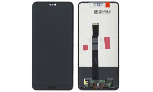 Ecran noir Huawei pour P20 Vitre LCD et Surface tactile