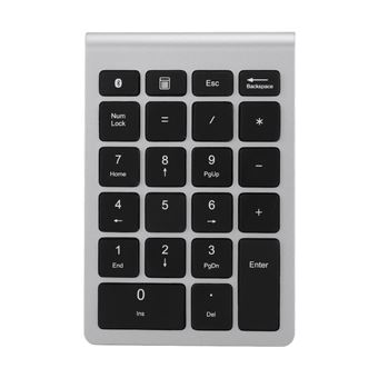 Pavé Numérique Sans Fil 22 Touches Bluetooth 5.0 - Clavier Portable Pour PC, Tablette, Ordinateur Portable