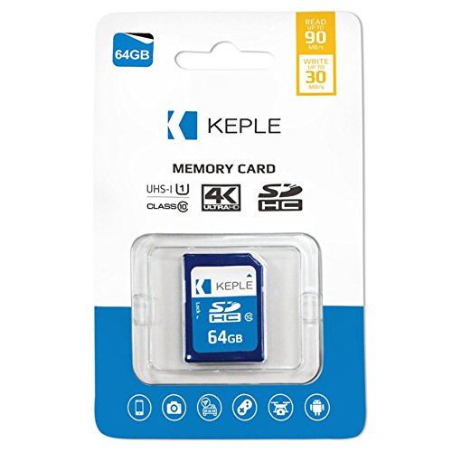 Carte Mémoire SD de 64 Go par Keple Carte SD Quick Speed pour Acer Aspire 1 / 3 / 3 A315-51-36D / 5 / 7 / ES1-132 / ESI-132 / A114