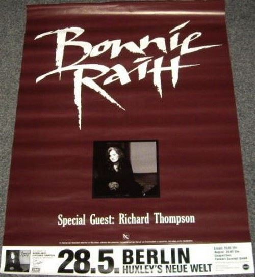Bonnie Raitt - 60x84 cm - AFFICHE / POSTER