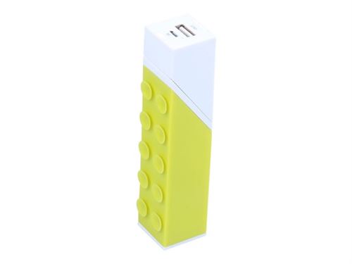 We Connect WE WEBATT2600VE Batterie de secours 2600 mAh pour Tous appareil Vert