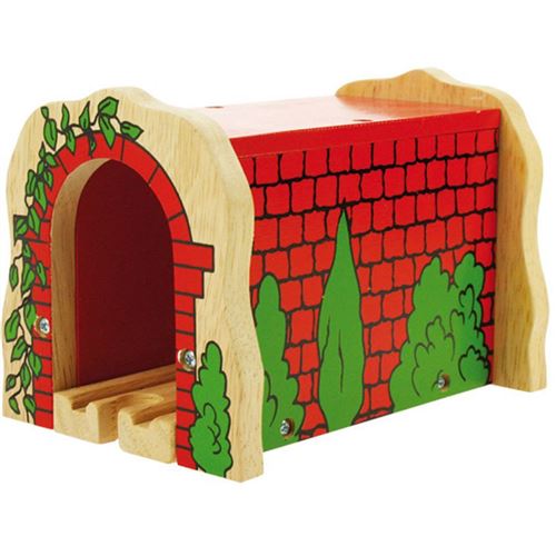 Bigjigs - Rails - Rode spoortunnel