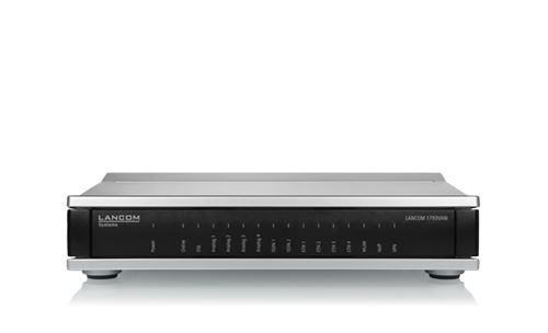 Lancom Systems 1793VAW wireless router Dual-band (2.4 GHz / 5 GHz) Gigabit Ethernet Black,Grey