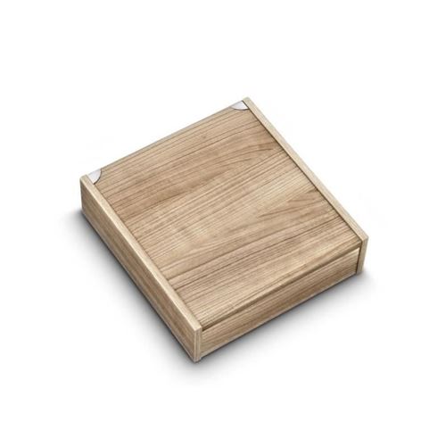 ALBERT DE THIERS Coffret en bois pour ménagere 48 pieces céruse vide