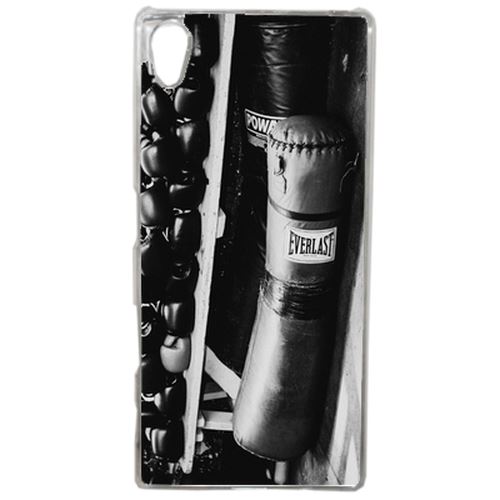 Coque Sac De Boxe Black And White Compatible Sony Xperia Z5 Transparent