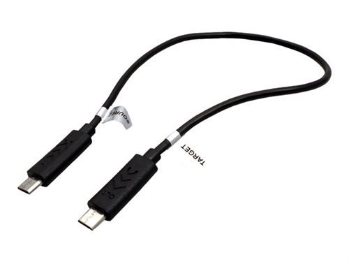 ROLINE Câble chargeur USB 2.0, Micro B - Micro B, M/M, 0,3m