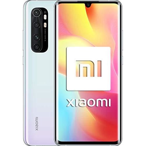 Smartphone Xiaomi Mi Note 10 Lite 6GB 64B Quad Caméra 6.47″ 3D Curved AMOLED Display 5260 mAh Blanc [Version Globale]