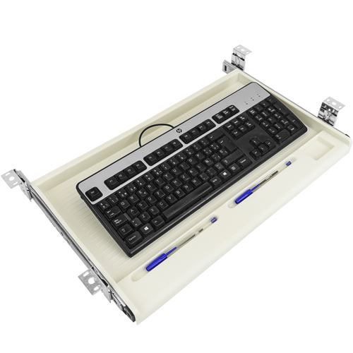 KIMEX - Support clavier coulissant de bureau