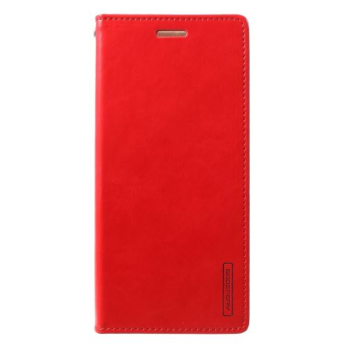Etui en PU lune bleue rouge pour votre Samsung Galaxy J6 Plus