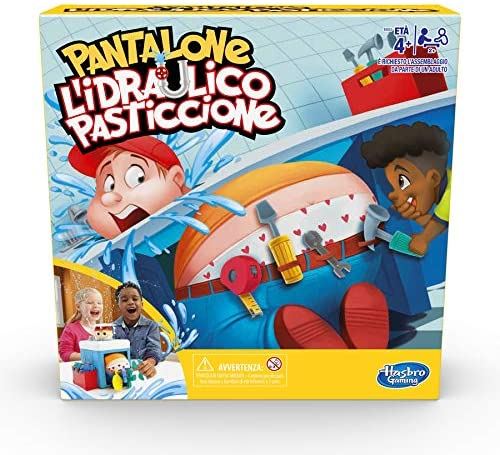 Hasbro Gaming - E6553103 - Jeu de Plein Air - Pantalon Hydraulique Pâtisserie - Multicolore