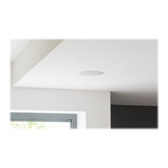 Triangle SECRET ICT5 - Haut-parleur - 2 voies - coaxial - noir (couleur de la grille - blanc)