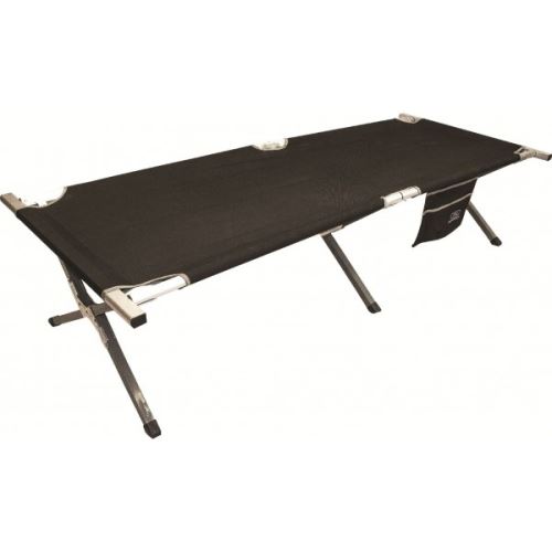 Lit de camp pliable highlander en aluminium 190 x 64 x 44 cm
