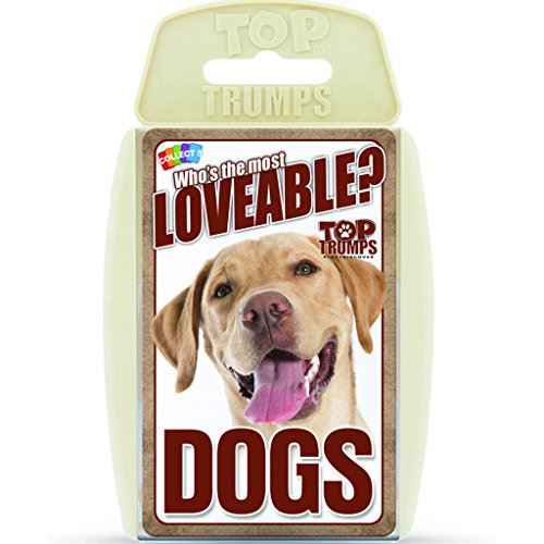 Jeu de cartes Top Trumps Lovable Dogs