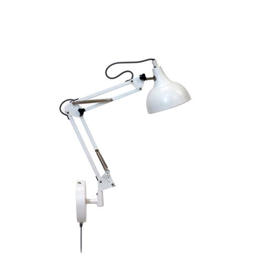 Applique murale industrielle Watson - Couleur - Blanc
