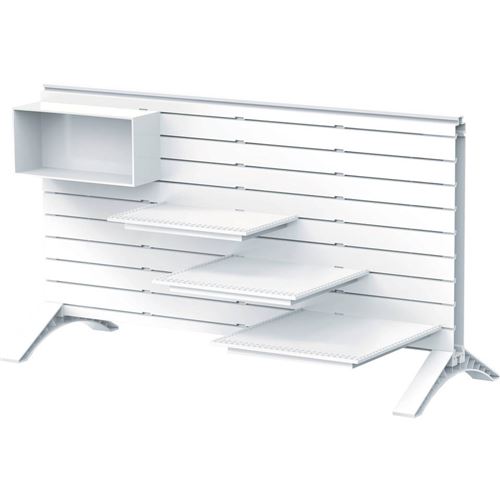 iWALLZ Pack de Base Jouet Imbriqué Construction 73 x 7,8 x 32,5 cm i8001