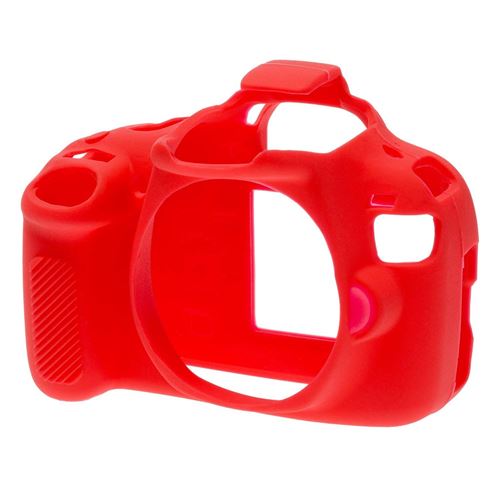 easyCover ECC1200DR Coque en silicone pour Canon 1200D Rouge