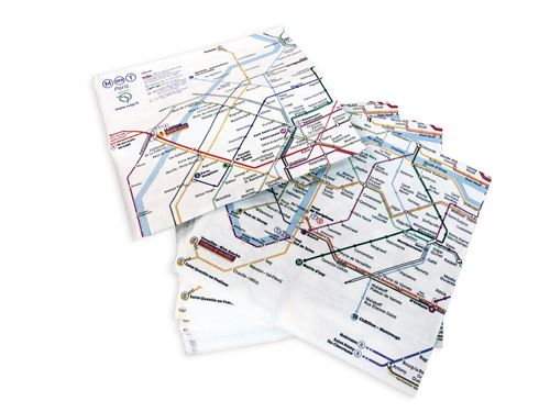 20 Serviettes Ratp Winkler