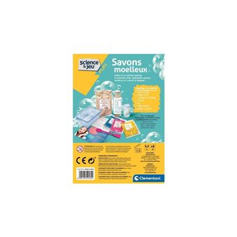 Jeu scientifique Clementoni Mes savons amusants