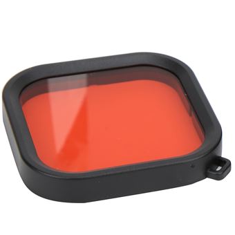 RUIGPRO pour GoPro HERO8 58mm 16X objectif Macro + filtre d'objectif de  plongée rouge / violet + boîtier de plongée Kits de boît