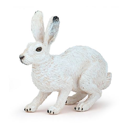 Figurine lièvre arctique papo