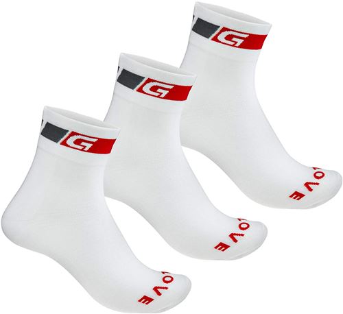 GripGrab 3er Pack Classic Regular Cut-3 Pack Chaussettes Adulte Mixte