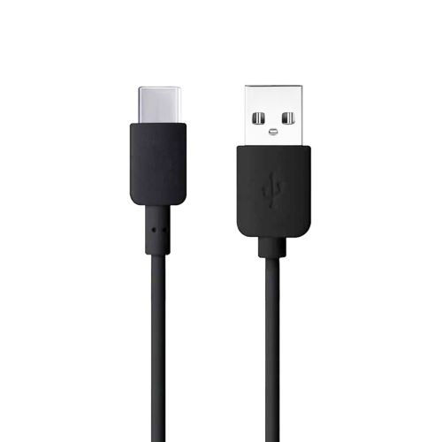 Câbles et Connectique pour Téléphones Portables USB vers Type C, Couleur noire