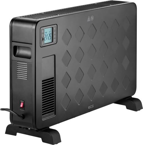 ECG - TK2040DR black - Convecteur à air chaud