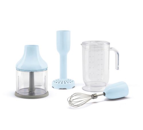 pack accessoires pour mixeur plongeant bleu - hbac01pb