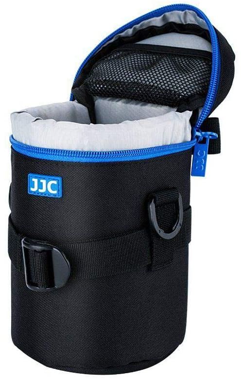 JJC DLP-3II Imperméable pour Intérieur Deluxe Étui pour Objectif-Dimensions: 80 x 170mm [Voir Description pour Compatibilité]