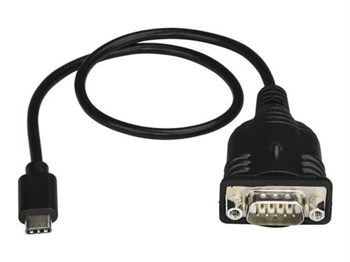 Hub Usb Startech Câble Adaptateur Usb-c Vers Série Db9 Rs232 Avec Rétention Com