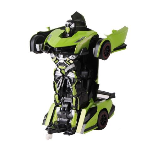ROBOT VOITURE justice fighter vert