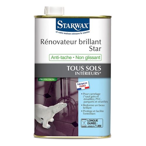 Starwax Rénovateur Brillant Longue Durée - 1L - 292