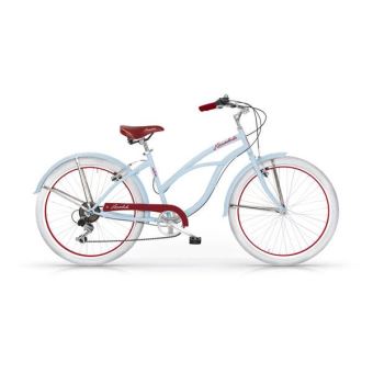 Velo De Ville Adulte Beach Bike Honolulu Cruiser 26 Femme Taille 45 Bleu Velos Achat Prix Fnac
