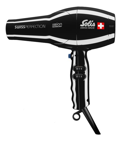 Solis Swiss Perfection Type 440 - Haardroger - zwart