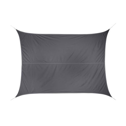 Toile solaire / Voile d'ombrage Curacao - 3 x 4 m. - Gris