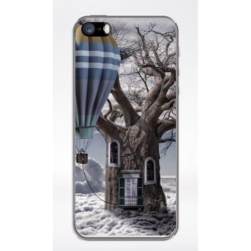 Coque Old Tree Ballon Compatible Iphone 5 Transparent