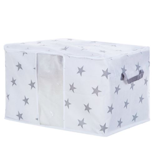 Sac de rangement imprimé pliable Collection de courtepointe non tissée Sacs Pochettes pour organiseur de vêtements