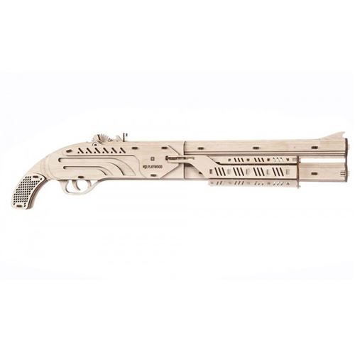 Mr. PlayWood Kit de maquette Fusil Bois 96 pcs