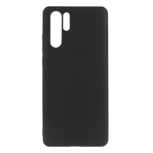 Coque en silicone liquide mou noir pour votre Huawei P30 Pro