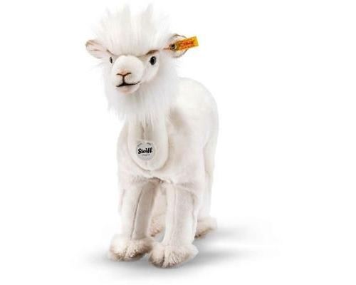 Peluche lama liam 40 cm creme