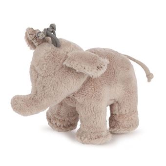 Tartine et Chocolat éléphant taupe 12 cm - 1