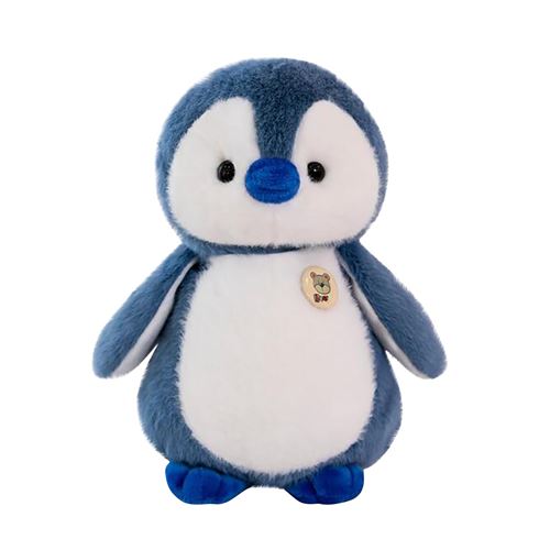 Peluche manchot dessin animé 25cm M-multicolore