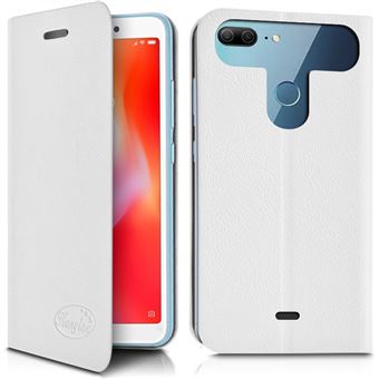 Etui à Rabat Couleur Blanc (Ref.3-C) pour Smartphone Huawei P10 Lite - 1