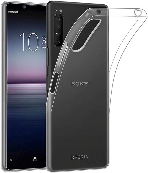 Housse de protection pour Sony Xperia 1 II Silicone Transparent