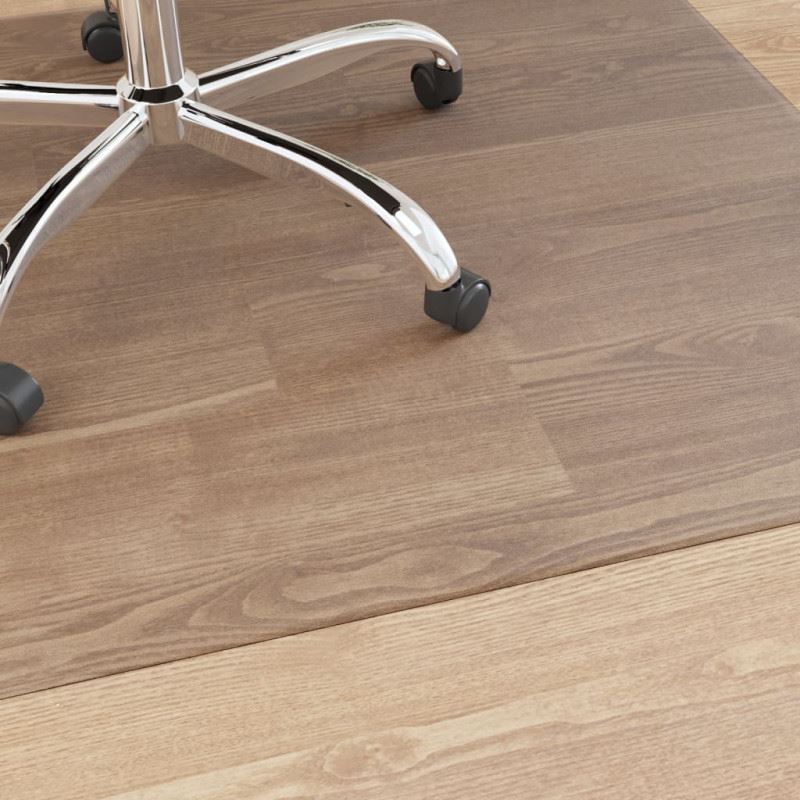 Tapis Antidérapant Pour Chaise De Bureau - 100x120cm, Couleur Taupe, Protège Sols Durs Et Réduit Le Bruit