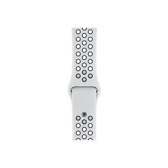 Apple Watch Series Nike+ 44 mm Boîtier en Aluminium Argent avec